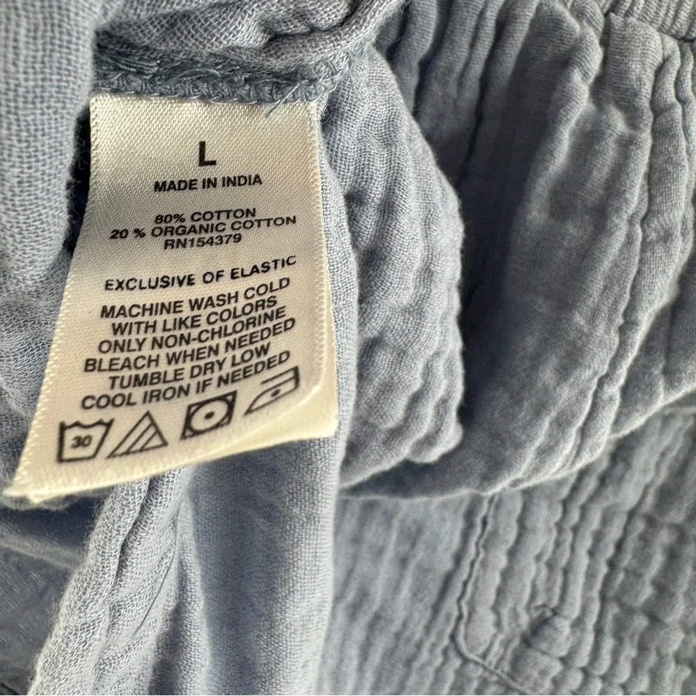 Aéropostale Light Blue Drawstring Shorts | Women’s Size Large - Picture 6 of 6